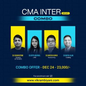 CMA – INTER – Group 1 [COMBO]