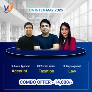 Combo Pack – CA Inter May 2025 – Accounts + Tax + Law