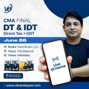 CMA FINAL – DT + IDT June 2026 – HARD BOOKS