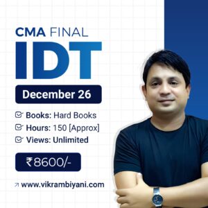 CMA FINAL – IDT – DEC 26 – HARD BOOKS