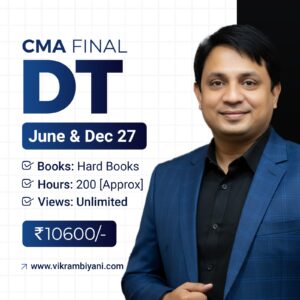 CMA FINAL – DT – JUN & DEC 27- HARD BOOKS